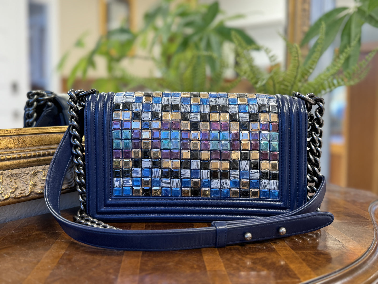 Chanel boy bag, limited edition Mosaic