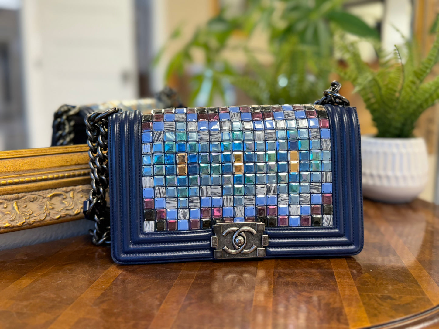 Chanel boy bag, limited edition Mosaic